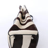 Dior Diorissimo Harako x Leather 2Way Handbag Brown Secondhand