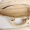 Dior Lady D-Joy Racing 2Way Handbag in Beige Secondhand