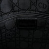 Dior Lady Dior Large Denim Cannage Large Handbag in Black Secondhand