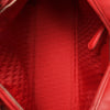 Dior Lady Dior Leather Cannage Large 2Way Handbag in Red Secondhand