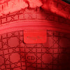 Dior Lady Dior Large Cannage Nylon x Patent Leather 2Way Handbag in Black Secondhand