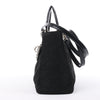 Dior Lady Dior Cannage Nylon Handbag in Black Secondhand