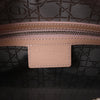 Dior Lady Dior Large Cannage Patnet Leather 2Way Handbag in Beige Secondhand