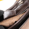Dior Lady Dior Cannage Nylon x Leather 2Way Handbag in Brown Secondhand