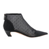 Dior Mesh DIOR PRETTY Ankle Boots in Black, Size 37.5 EU Secondhand