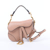 Dior Saddle Micro Bag Leather 2Way Handbag in Blush Secondhand