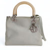 Christian Dior Lady Dior bag in pastel aqua green canvas