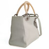 Christian Dior Lady Dior bag in pastel aqua green canvas