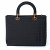 Christian Dior Lady Dior Grande handbag in black canvas