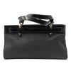 Christian Dior nylon and patent leather handbag