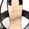 Christian Louboutin Miziggoo Spiked Patent Leather 120 Heels in Black, Size 40.5 EU Secondhand