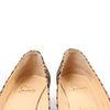 Secondhand Christian Louboutin Tiger Print Raffia Bow Heels in Brown x Black, Size 39 EU