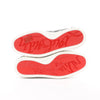 Christian Louboutin Seavaste 2 Orlato Spiked Leather Casual Sneakers in Gray, Size 41 EU Secondhand