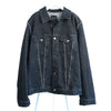 Secondhand CoSTUME NATIONAL Dark Denim Jacket, 48 IT