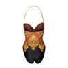 Secondhand Gianfranco Ferré Bejeweled Bodysuit Swimwear