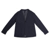 Secondhand Corneliani CC Collection Jacket with Vest in Navy Blue, Size 50 IT