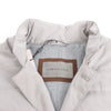Secondhand Corneliani Zip Gilet in Gray, Size 50 IT