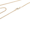 Secondhand Chanel CC Gold Plated Sailboat Pendant Necklace