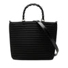 Gucci Nylon Bamboo Satchel Secondhand