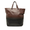 Bottega Veneta Bicolor Nappa Intrecciato Tote Secondhand