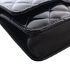 Chanel Quilted Patent and Goatskin CC Eyelet Wallet On Chain Secondhand