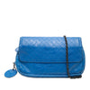 Bottega Veneta Small Calfskin Intrecciomirage Embossed Butterfly Chain Crossbody Secondhand