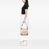 LOEWE 160th Anniversary Suede Trimmed Canvas Shoulder Bag Secondhand