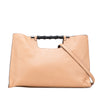 Gucci Medium Calfskin Bamboo Daily Shopper Satchel Secondhand