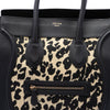 Celine Mini Canvas Leopard Print Luggage Tote Secondhand