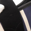 Balenciaga Canvas Striped Navy Cabas S Secondhand