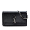 Saint Laurent Medium Horizontal Quilted Calfskin Monogram Kate Crossbody Secondhand