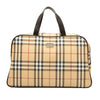Burberry House Check Canvas Travel Bag Secondhand
