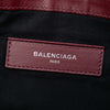 Balenciaga M Canvas Navy Clip Clutch Secondhand
