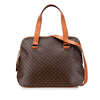 Celine Macadam Coated Canvas Satchel Secondhand