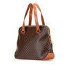 Celine Macadam Coated Canvas Satchel Secondhand