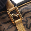 Fendi Zebra Print Canvas Satchel Secondhand