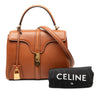 Celine Small Leather 16 Satchel Secondhand