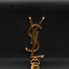 Saint Laurent Grain de Poudre Monogram Kate Tassel Clutch Secondhand