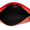 LOEWE Embossed Calfskin Anagram Repeat T Pouch Secondhand