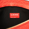 LOEWE Embossed Calfskin Anagram Repeat T Pouch Secondhand