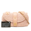 Chanel CC Woven Raffia Flap Secondhand