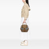 Burberry Medium House Check Canvas Bridle Owl Orchard Handbag Secondhand