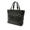 Chanel Medium Quilted Coated Canvas Paris Biarritz Tote Secondhand