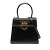 Ferragamo Small Leather Gancini Iconic Top Handle Bag Secondhand