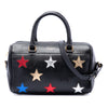 Secondhand Saint Laurent Baby Leather Star Patchwork Classic Duffle Satchel