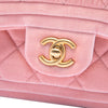 Chanel Mini Quilted Velvet Double Frame Flap Secondhand