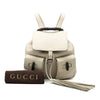 Gucci Grained Calfskin Bamboo Tassel Backpack Secondhand
