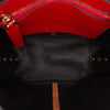Valentino Suede and Calfskin Rockstud Halfmoon Crossbody Secondhand