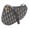 Dior Oblique Canvas Saddle Triple Zip Crossbody Secondhand