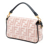 Secondhand Fendi Zucca Embroidered Canvas Baguette Satchel